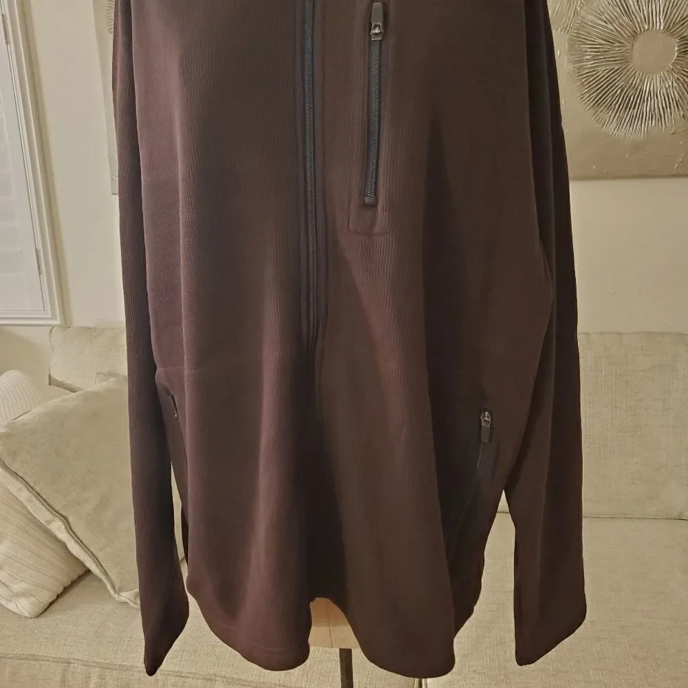 NEW: Tailor Vintage PUREtec cool® Waffle Bonded Fleece Full Zip size XXL
